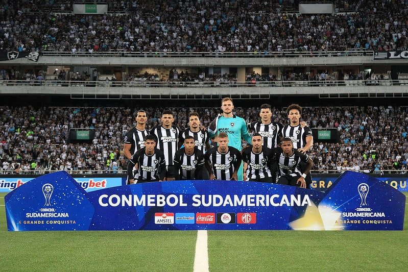 Botafogo na Sul-Americana (foto: Vítor Silva/Botafogo)