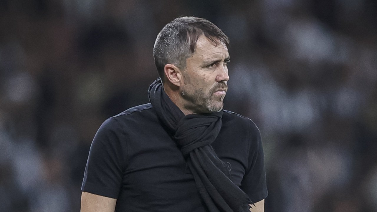 Coudet em partida do Atlético-MG (foto: Pedro Souza/Atlético-MG)