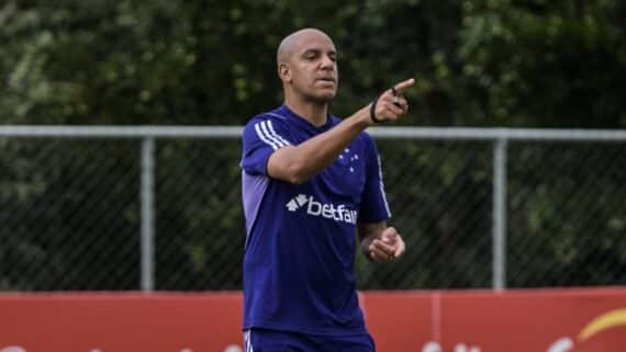 O Cruzeiro está escalado para a partida contra o Santos, pela Série A do Campeonato Brasileiro (foto: Gustavo Aleixo/Cruzeiro)