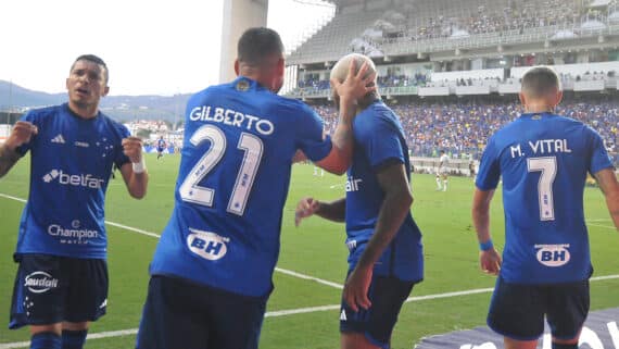 Cruzeiro 2x1 Santos (foto: Alexandre Guzanshe/EM D.A Press)