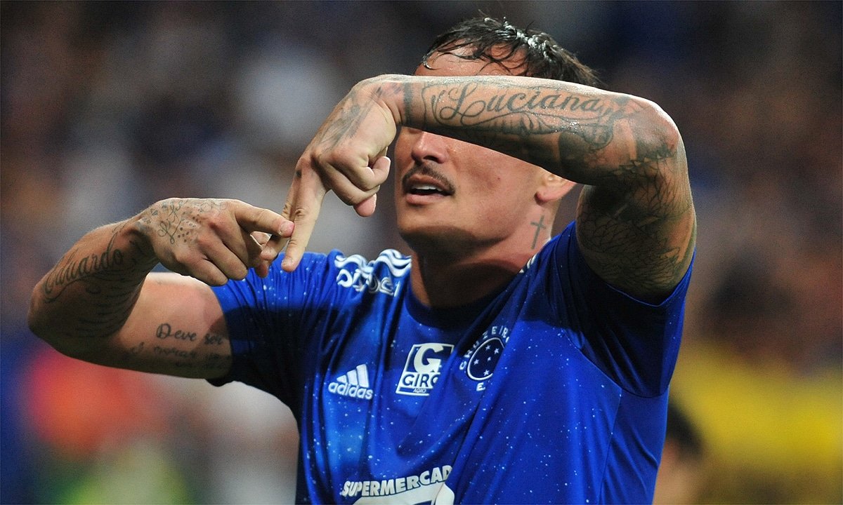 Edu, atacante ex-Cruzeiro (foto: Alexandre Guzanshe/EM/D.A Press)