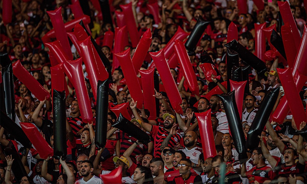 Torcida do Flamengo no Maracanã (foto: Paula Reis/Flamengo)