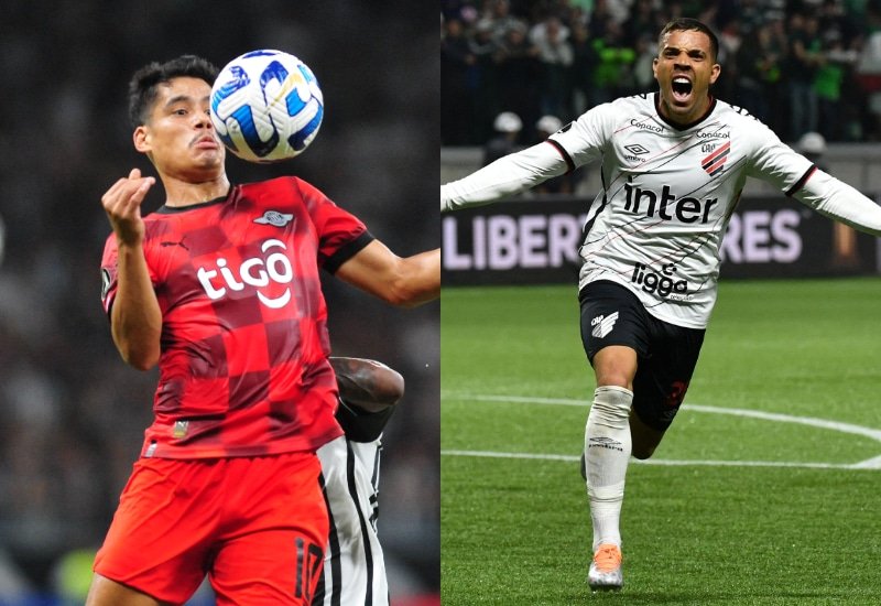 Libertad x Athletico-PR pela Copa Libertadores (foto: AFP)