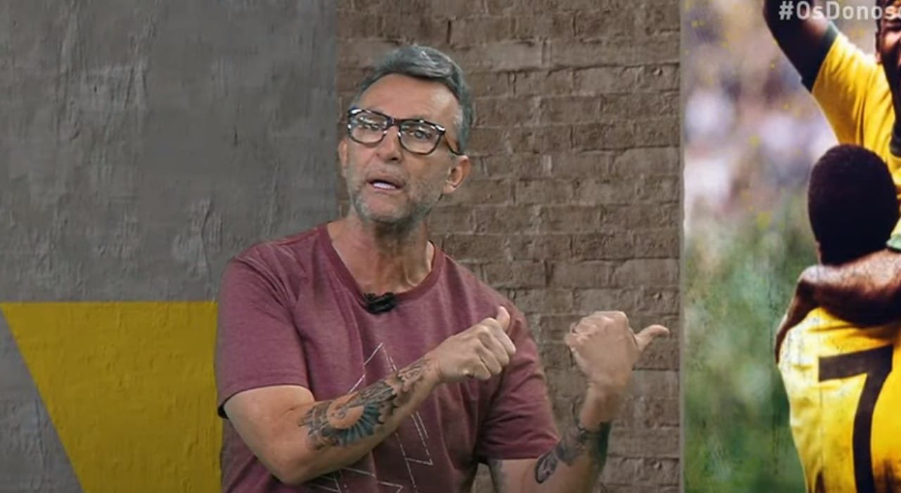 Neto, ex-jogador e comentarista da Band (foto: Reprodução)