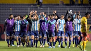 Racing celebra vitória fora de casa sobre o Aucas na Libertadores - Crédito: 