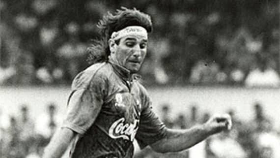 Renato Gaúcho jogou pelo Cruzeiro em 1992 (foto: Paulo de Deus/arquivo/EM.D.A Press)