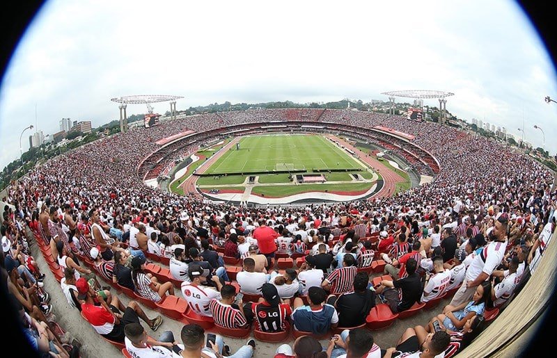 Torcida do São Paulo no Morumbi; estádio receberá confronto contra o Internacional, neste domingo (7/5) (foto: Paulo Pinto/saopaulofc.net)