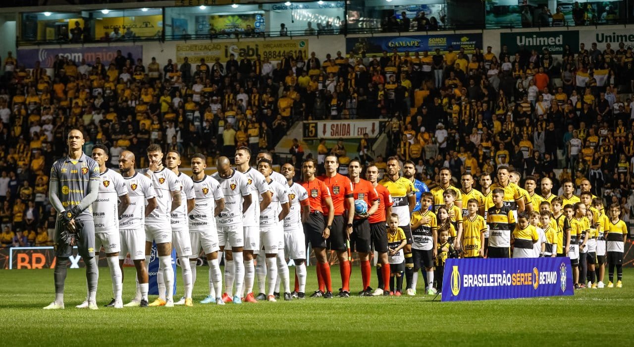 Sport x Criciúma (foto: Rafael Bandeira / SCR)