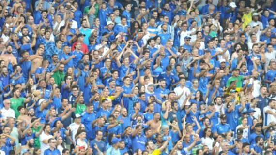 Pepa exalta papel da torcida em vitória do Cruzeiro: ‘Estou arrepiado’ (foto: Alexandre Guzanshe/EM/D.A Press)