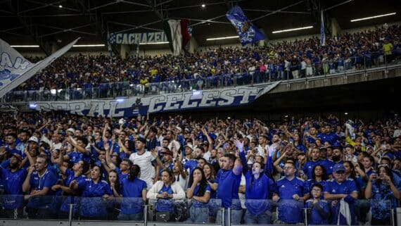Torcida do Cruzeiro (foto: Staff Images/Cruzeiro)