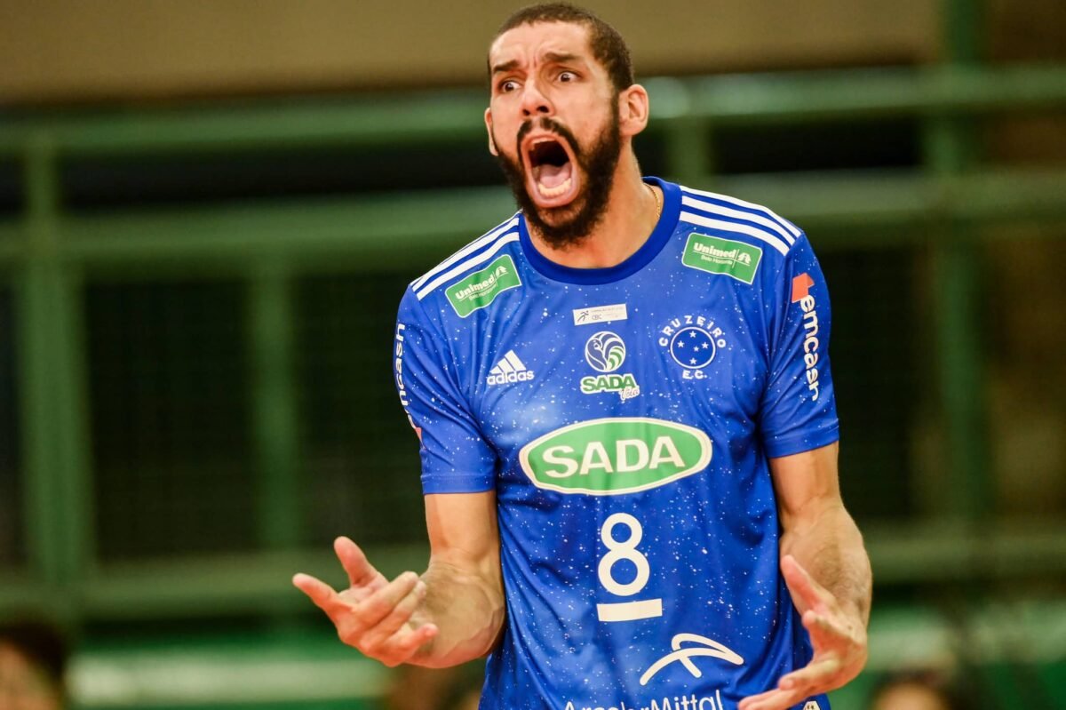 Wallace, oposto do Cruzeiro (foto: Agência i7 / Cruzeiro)