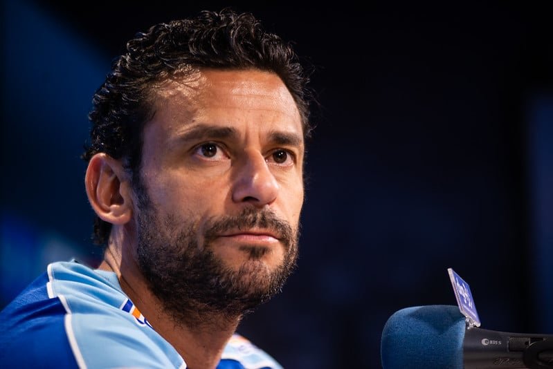 Ex-jogador do Cruzeiro, Fred processa o clube mineiro desde 2020 (foto: Bruno Haddad/Cruzeiro)