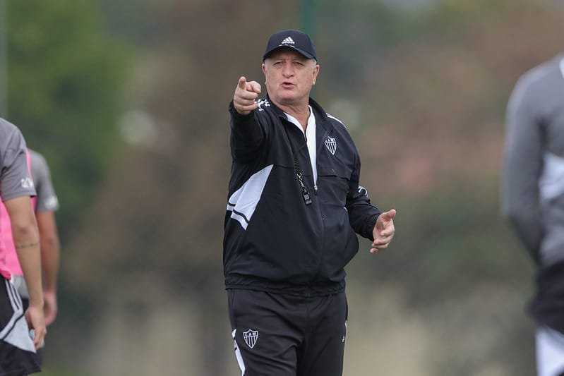Treinador vai ter seu primeiro grande teste pelo Atlético-MG (foto: Pedro Souza/Atlético)