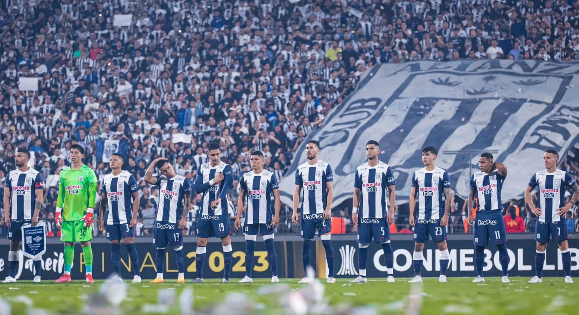 Alianza Lima em jogo de Libertadores (foto: Divulgação/Alianza Lima)