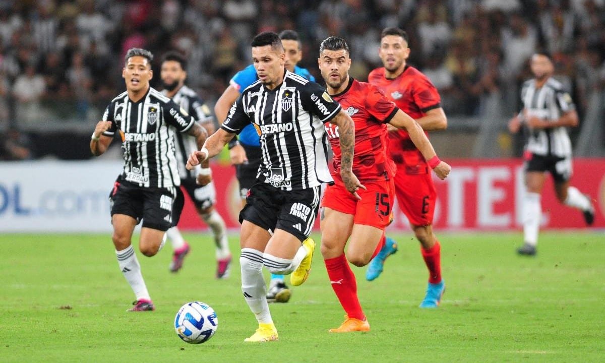 Jogo de ida entre Atlético-MG e Libertad (foto: Ramon Lisboa/EM/D.A Press)