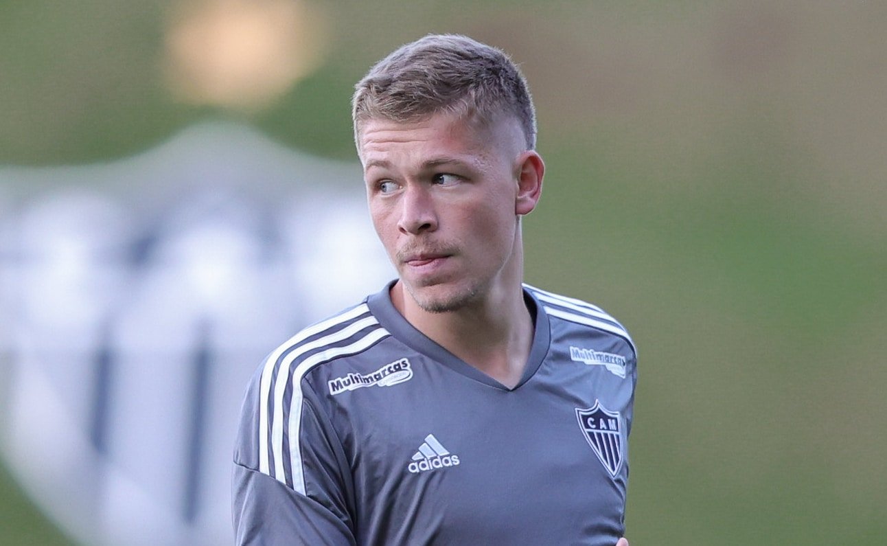 Bruno Fuchs, zagueiro do Atlético-MG (foto: Pedro Souza/Atlético)