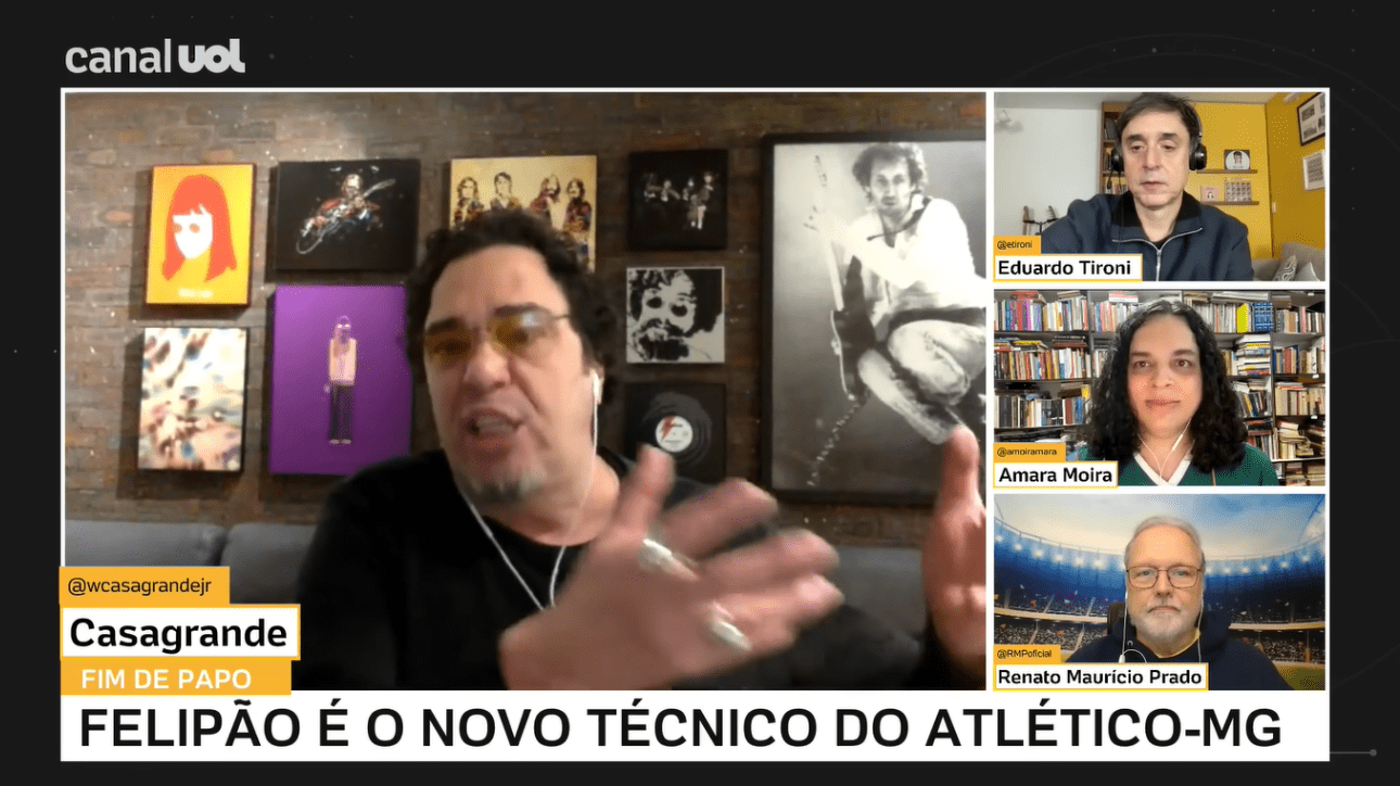 Print do podcast Fim de Papo, do UOL Esporte (foto: Reprodução UOL Esporte)