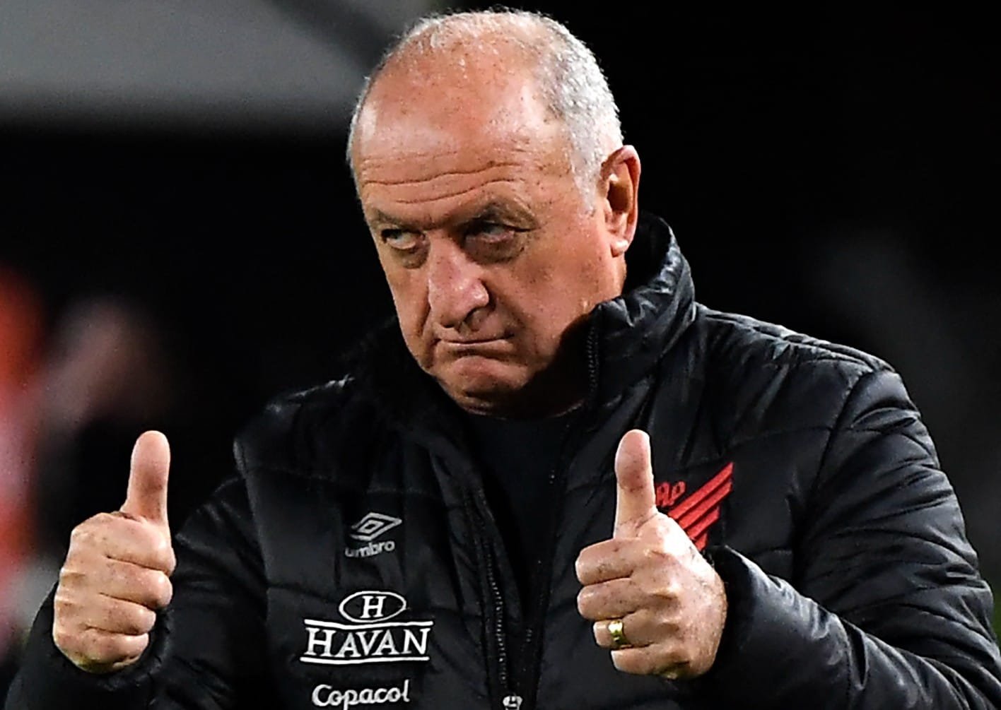 Técnico Luiz Felipe Scolari (foto: Luis ROBAYO / AFP)