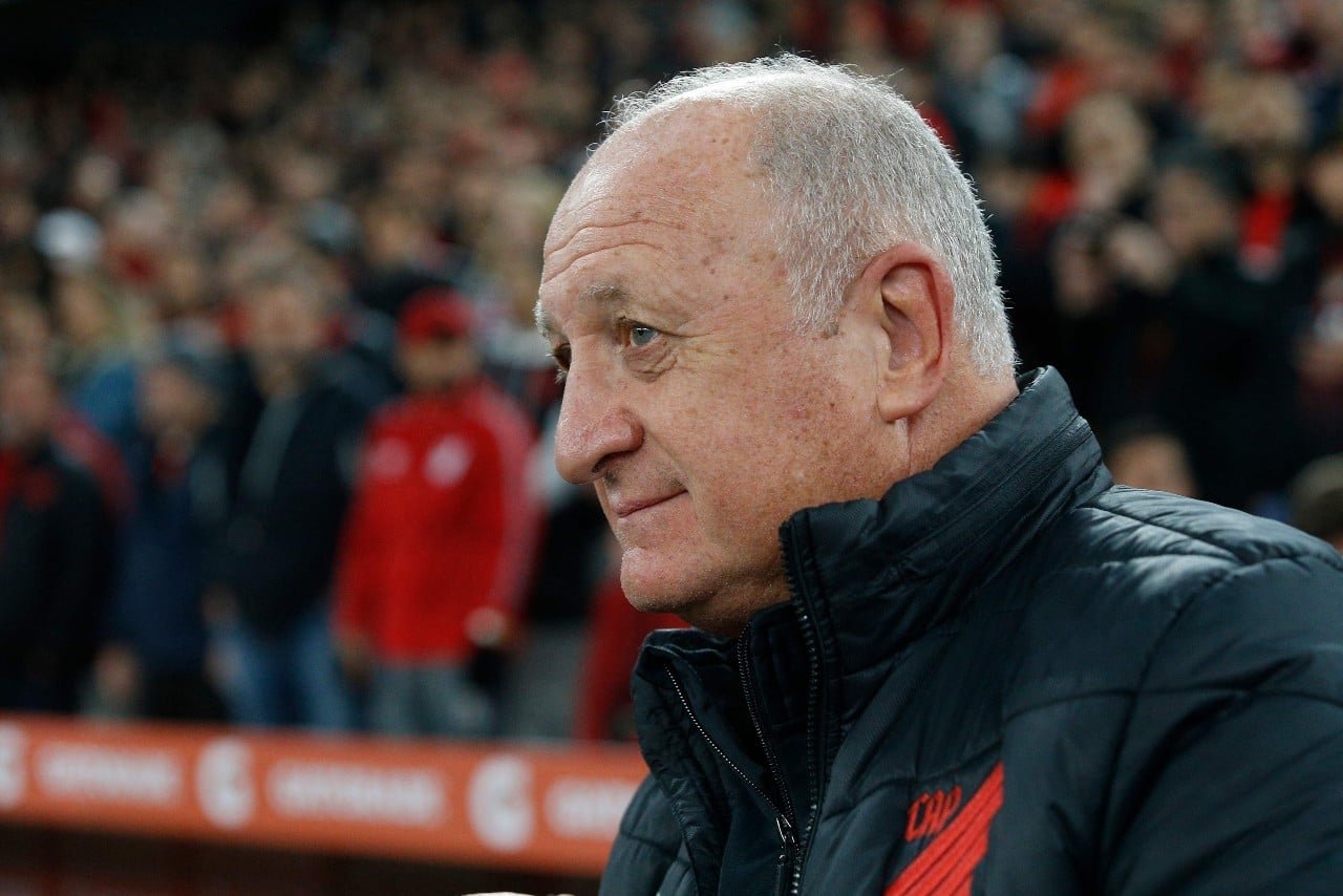 Técnico Luiz Felipe Scolari (foto: Photo by Albari Rosa / AFP)