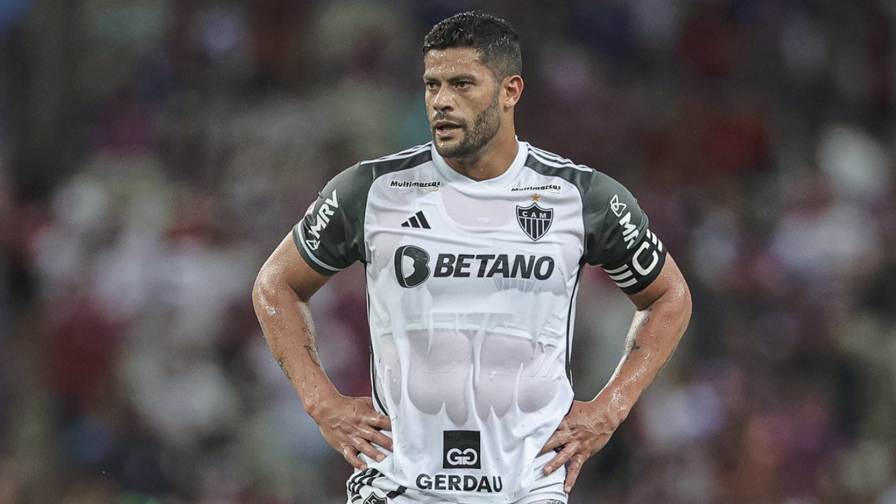 Hulk durante jogo com o Fortaleza (foto: Pedro Souza/Atlético)