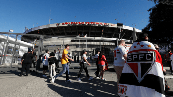 Imagem do estádio Morumbi (foto: Paulo Pinto/saopaulofc.net)