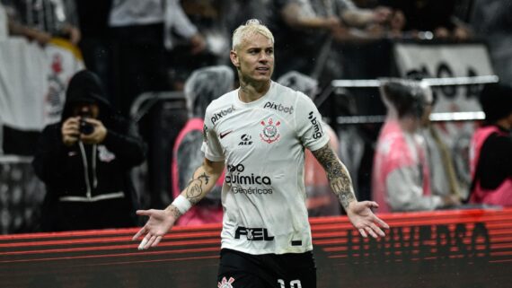 Roger Guedes, do Corinthians (foto: Divulgação/Corinthians)