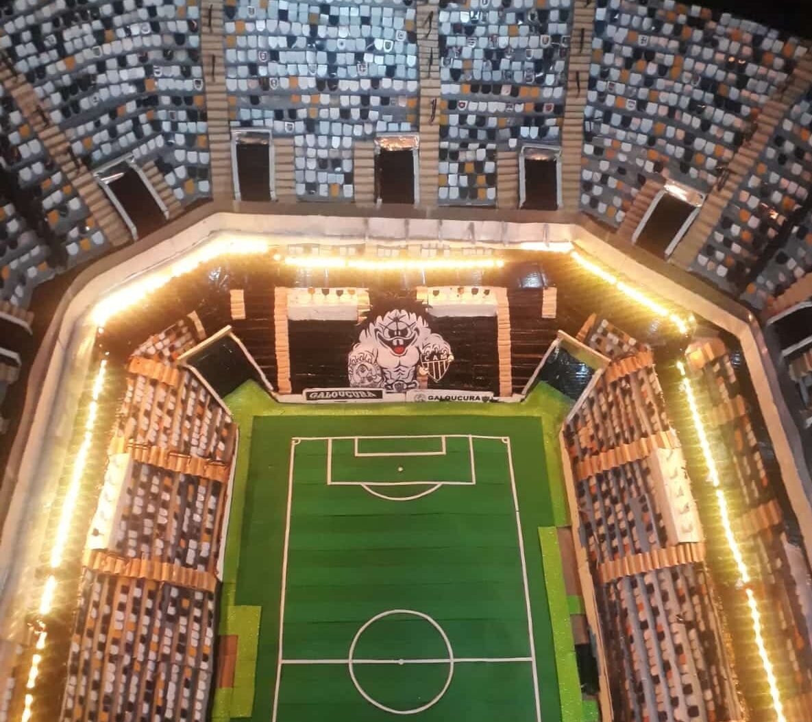 Maquete da Arena MRV (foto: Arquivo Pessoal / Cedida ao No Ataque)