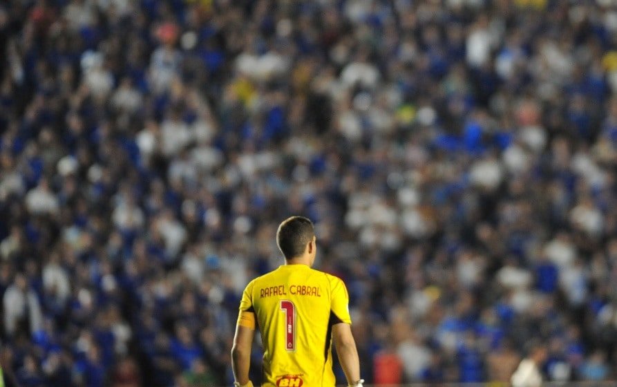 Rafael Cabral, goleiro do Cruzeiro (foto: Alexandre Guzanshe/EM/D.A. Press)