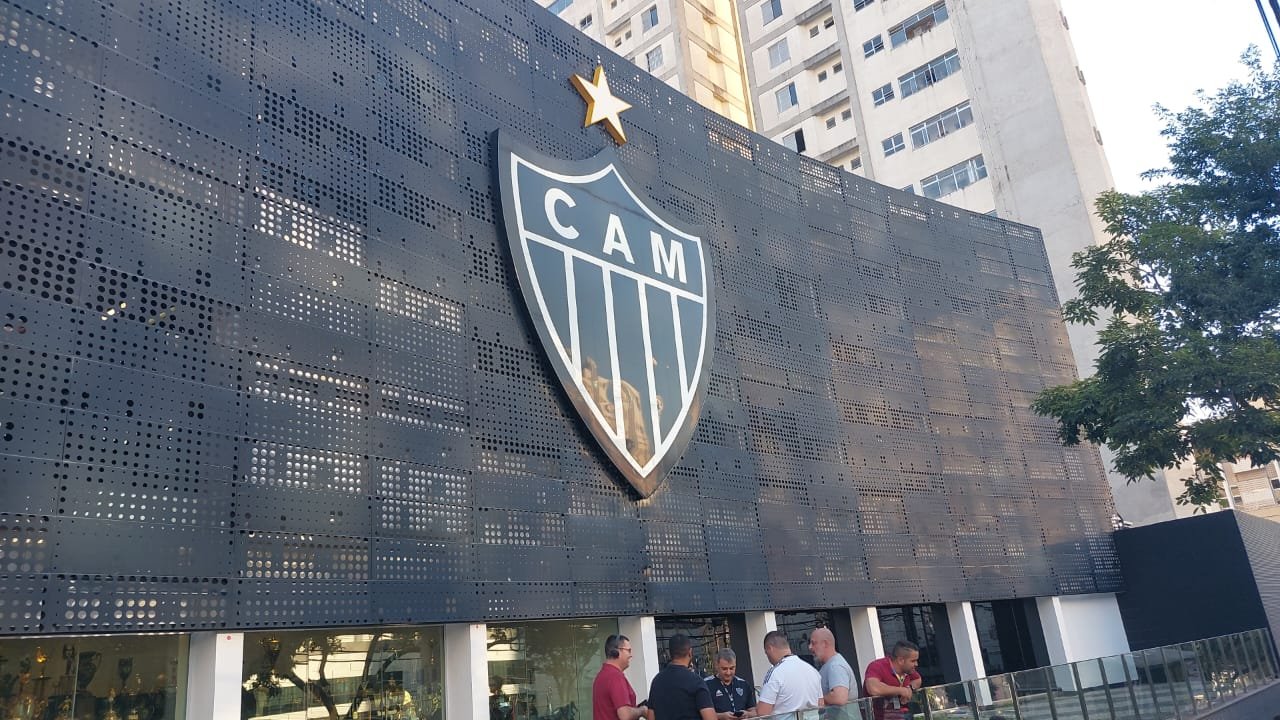 Sede do Atlético-MG no bairro de Lourdes, em Belo Horizonte (foto: Samuel Resende/No Ataque)