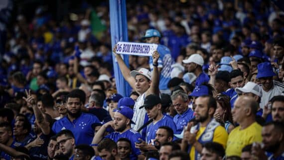 Torcida do Cruzeiro (foto: Staff Images/Cruzeiro)