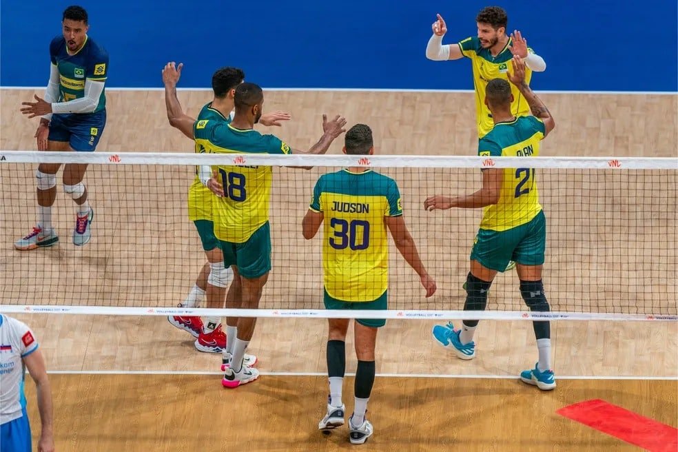 Seleção Brasileira - VNL (foto: Foto: FIVB/Divulgação)