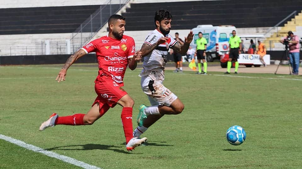 Botafogo-SP x Vila Nova (foto: Botafogo-SP/Divulgação)