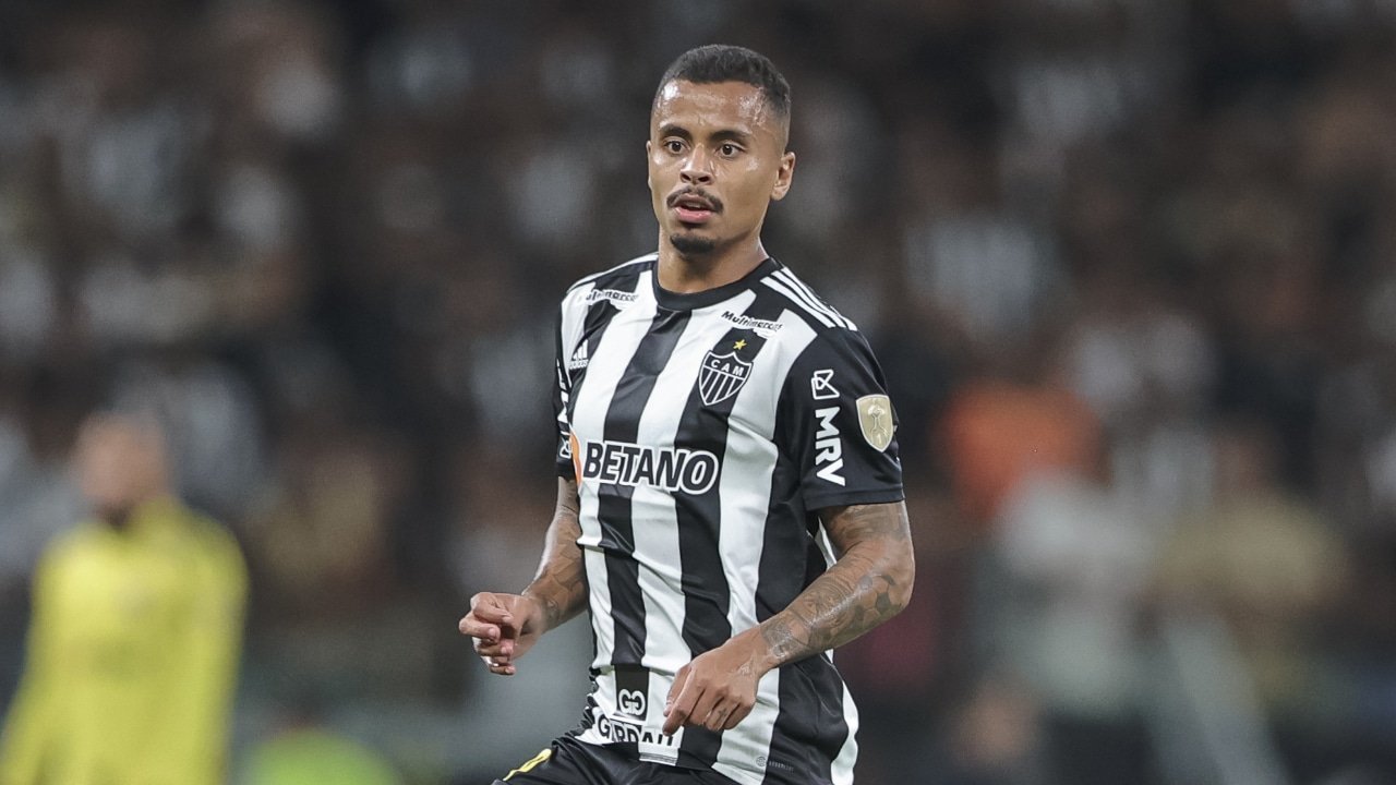 Allan em jogo do Atlético-MG (foto: Pedro Souza/Atlético-MG)
