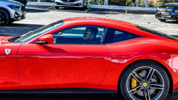 Ferrari de Aloísio (foto: Reprodução/Instagram)