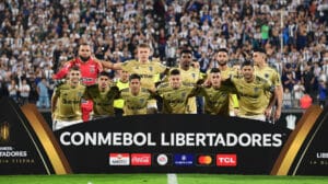 Atlético-MG em jogo da Libertadores - Crédito: 