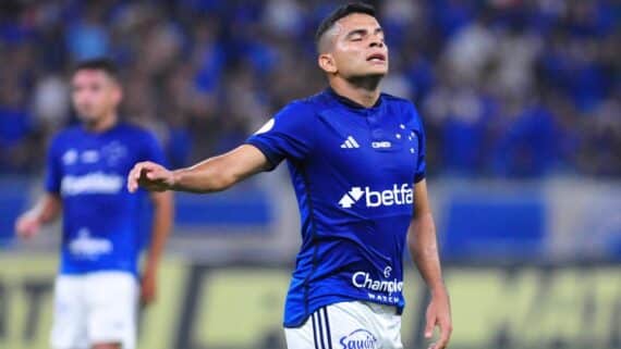Bruno Rodrigues, atacante do Cruzeiro (foto: Ramon Lisboa/EM/D.A Press)