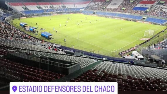 Estádio Defensores del Chaco, em Assunção, no Paraguai (foto: Reprodução/Redes sociais)