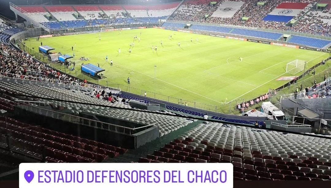 Estádio Defensores del Chaco, em Assunção, no Paraguai (foto: Reprodução/Redes sociais)