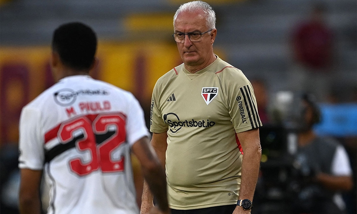 Dorival Júnior, técnico do São Paulo - (foto: Juan BARRETO / AFP)
