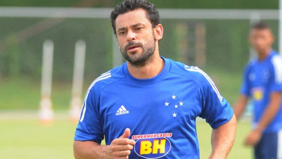 Fred em treino no Cruzeiro em janeiro de 2020 (foto: Juarez Rodrigues/EM/D.A Press)