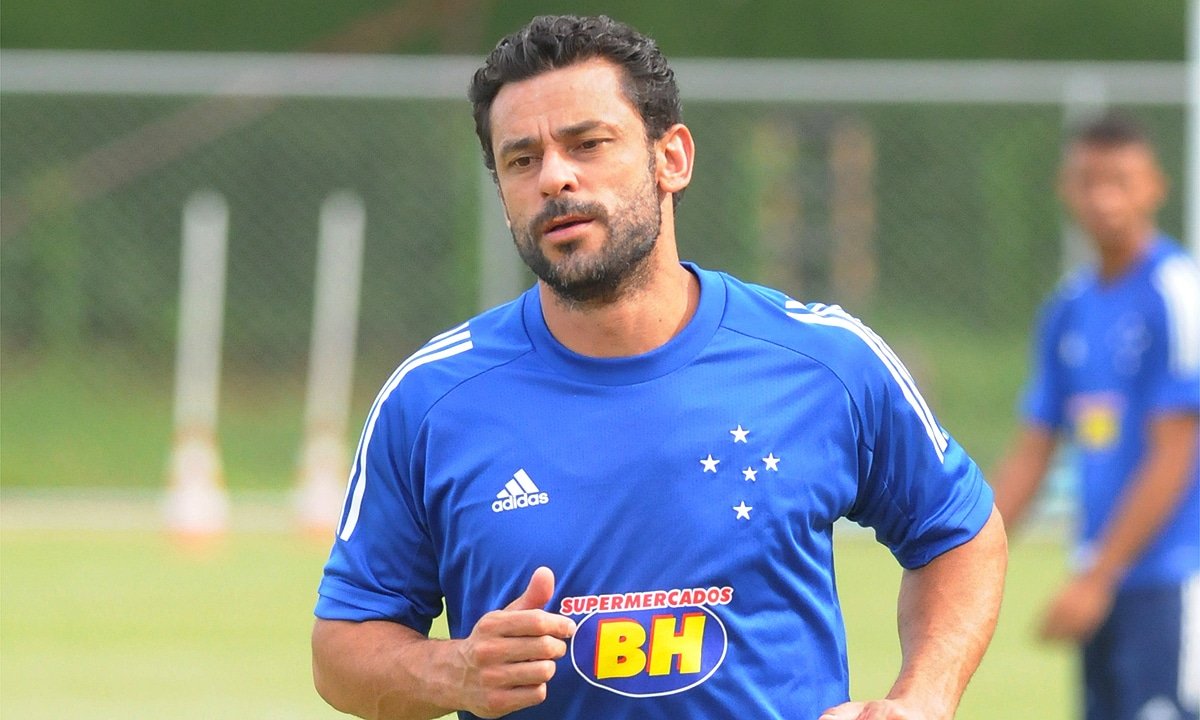 Fred em treino no Cruzeiro em janeiro de 2020 (foto: Juarez Rodrigues/EM/D.A Press)