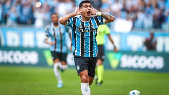 Grêmio goleou Coritiba por 5 a 1 (foto: Lucas Uebel/Grêmio)
