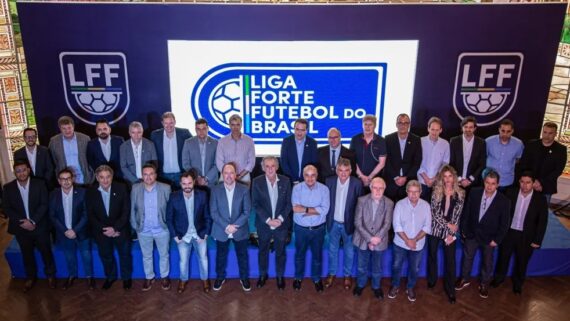 Reunião da Liga Forte Futebol (LFF) (foto: Divulgação)