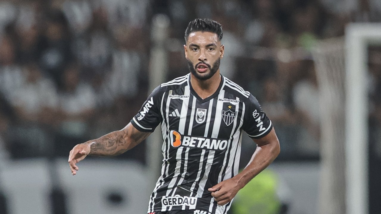 Nathan em jogo pelo Atlético-MG (foto: Pedro Souza/Atlético-MG)