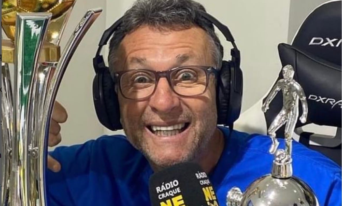 Neto, ex-jogador e comentarista (foto: Instagram/Reprodução)