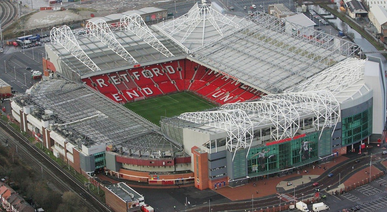 Estádio Old Trafford, casa do Manchester United. (foto: John Peters/Manchester United COVID-19)
