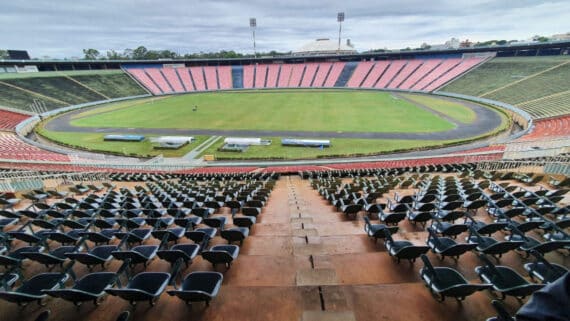 Parque do Sabiá, estádio que sediará Cruzeiro x Atlético-MG (foto: Futel Comunicação/Divulgação)