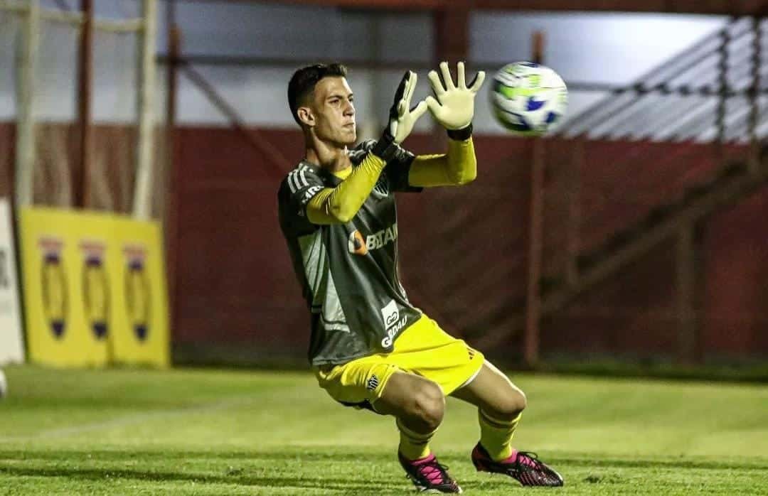 Pedro Cobra em jogo do Atlético-MG Sub-17 (foto: Reprodução)