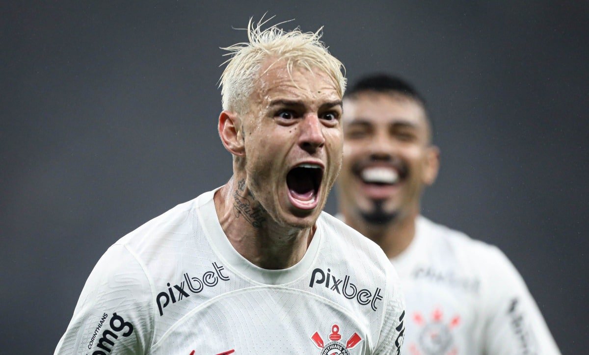 Roger Guedes, atacante do Corinthians (foto: Rodrigo Coca/Ag. Corinthians)