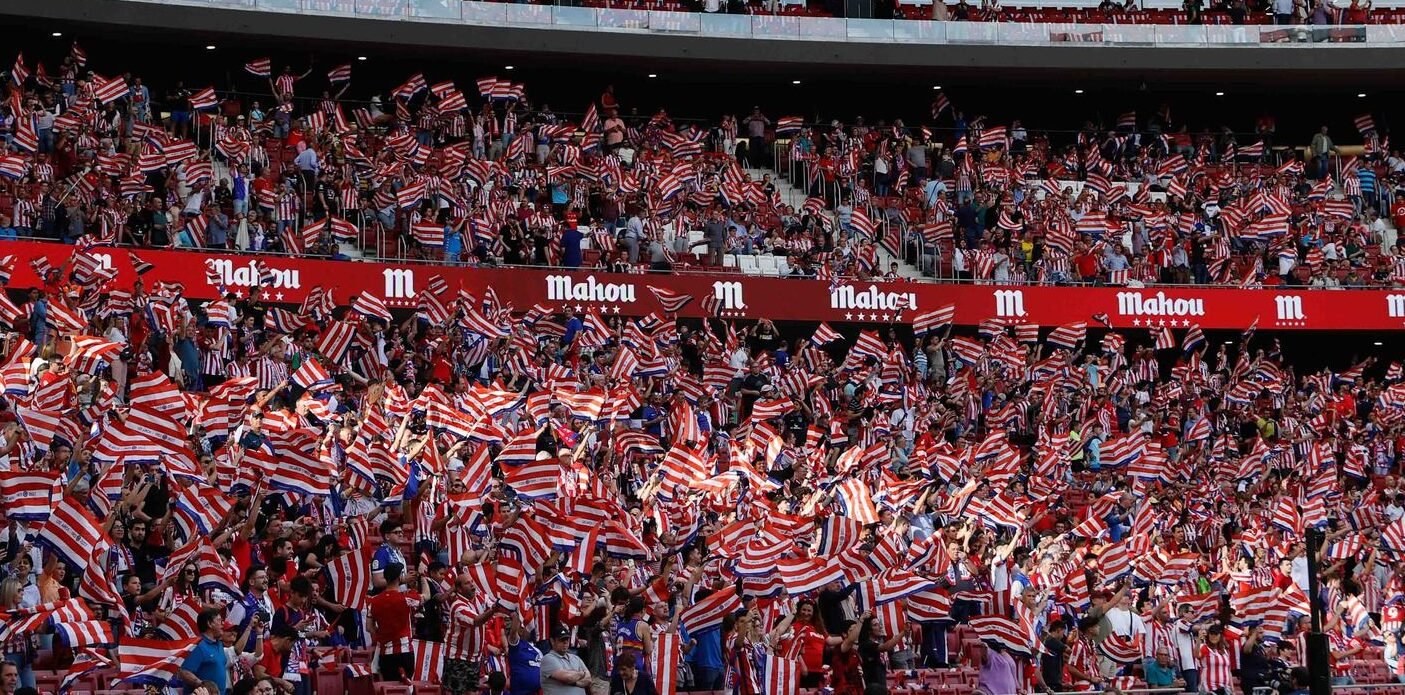 Torcida do Atlético de Madrid (foto: Divulgação/Atletico de Madrid)